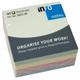 746094 5820-98 Notatkube INFO 75x75mm pastell Sticky notes